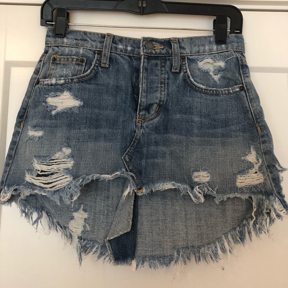 LF Mini Denim Skirt